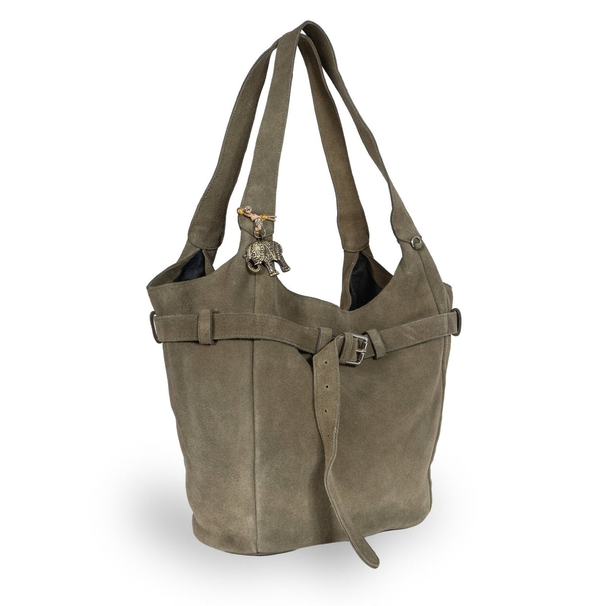 Hobo Bag Velourleder Gürtel - ANOKHI