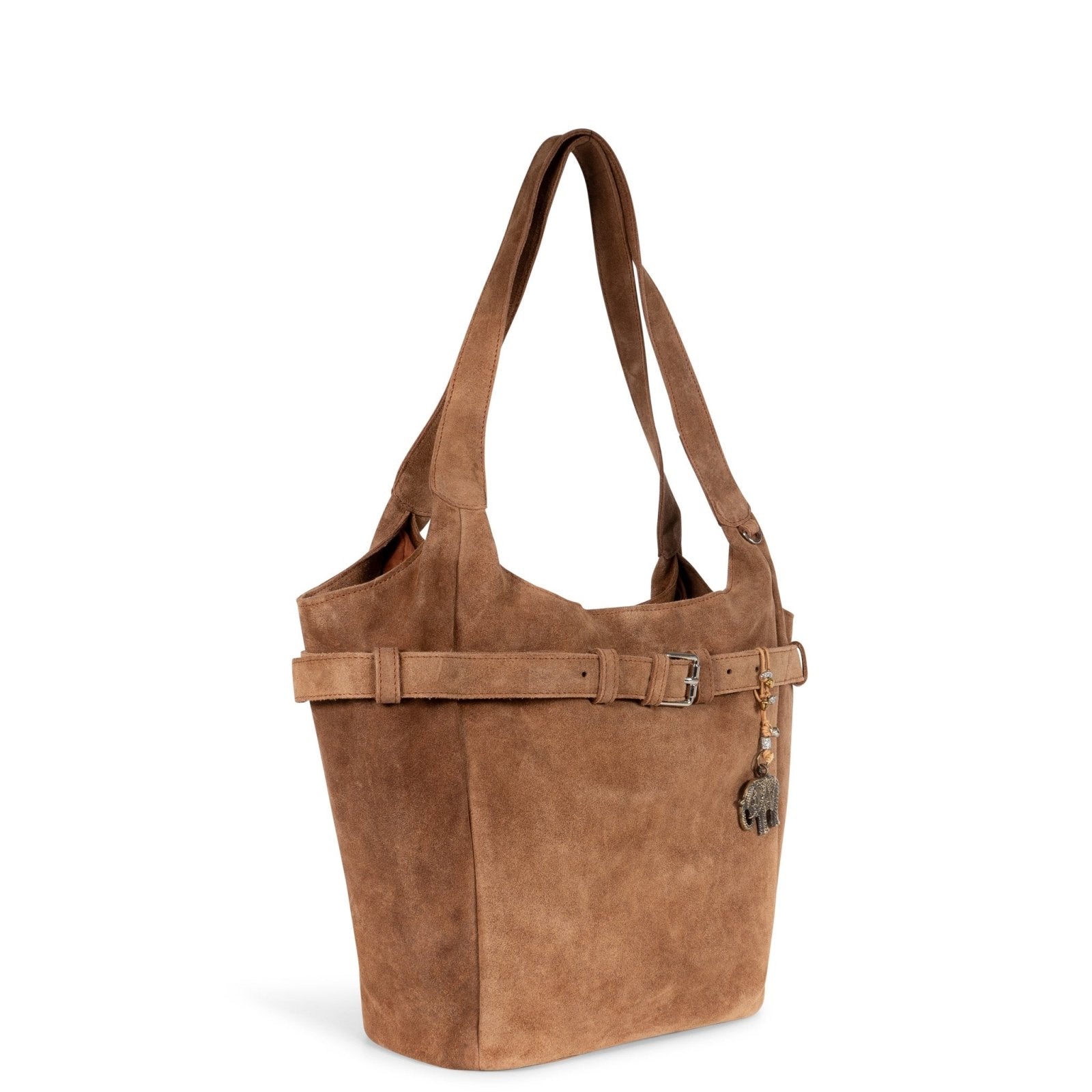 Hobo Bag Velourleder Gürtel - ANOKHI