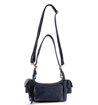Small handbag, mini bag blue – 3