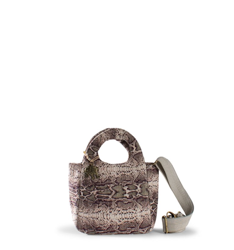 Kleine Handtasche,Mini Tasche Braun - ANOKHI