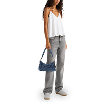 Schultertasche Denim blue Bubbledessin - ANOKHI