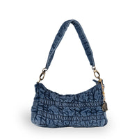 Schultertasche Denim blue Bubbledessin - ANOKHI