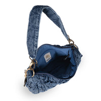 Schultertasche Denim blue Bubbledessin - ANOKHI