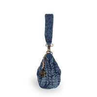 Schultertasche Denim blue Bubbledessin - ANOKHI