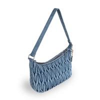 Schultertasche Denim gesteppt - ANOKHI