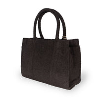 Schultertasche Jessy Large Bouclé mit Seitentaschen - ANOKHI