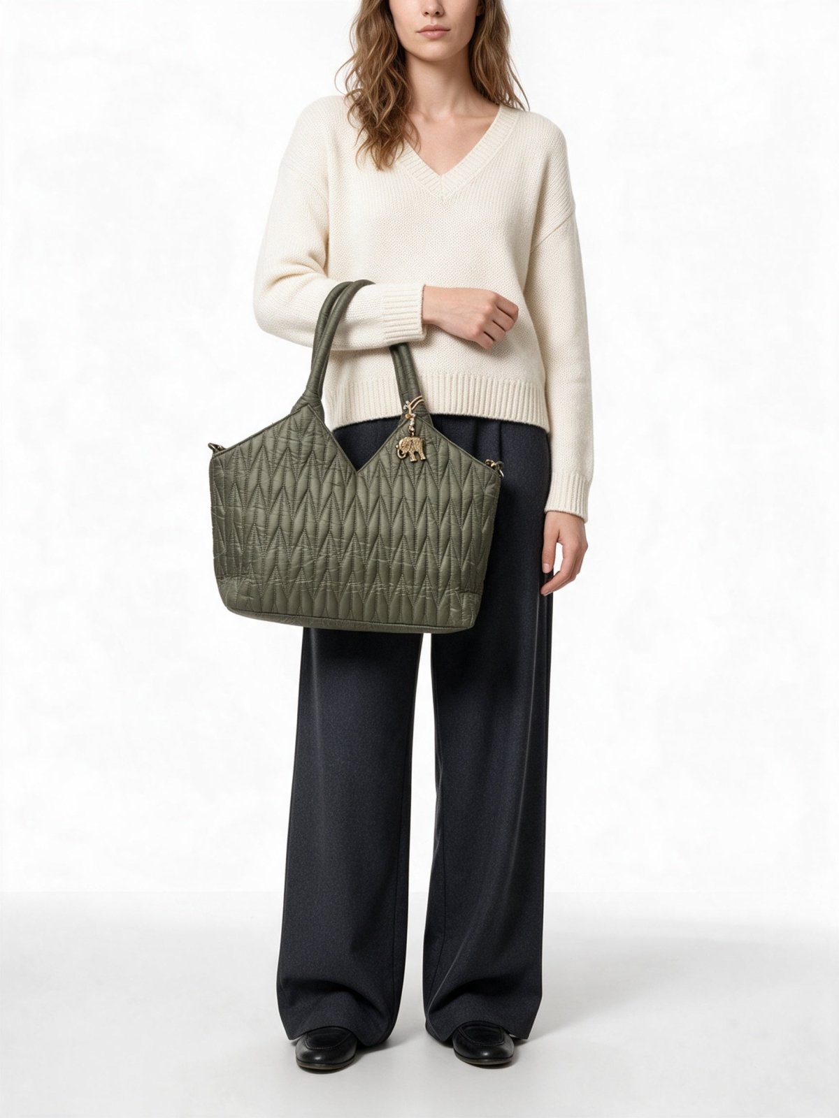 Schultertasche Laurie Large Nylon - ANOKHI