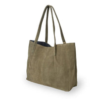 Bolso de hombro Paloma Large de ante - ANOKHI