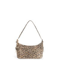 Schultertasche Velourleder Animalprint – 1