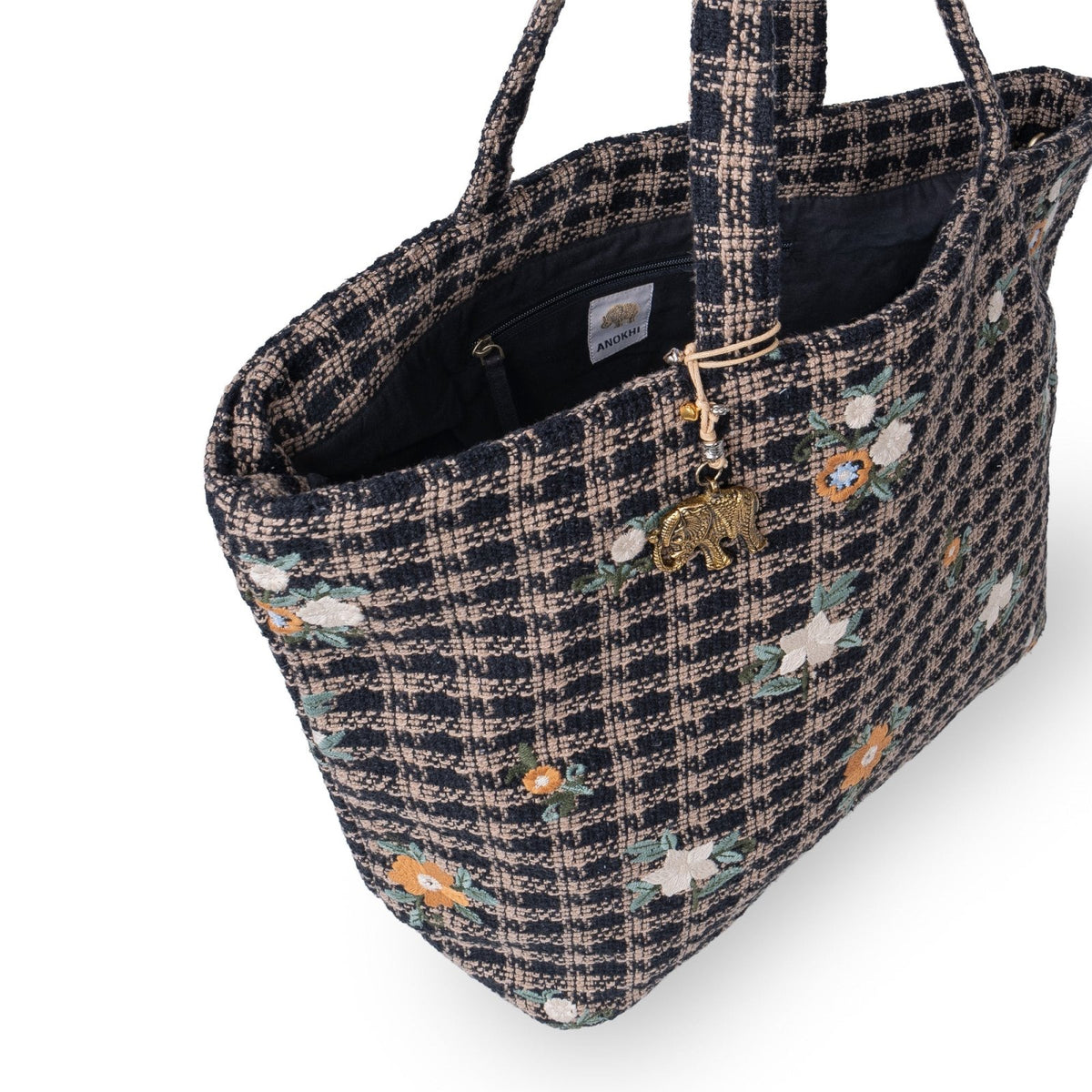 Bolso shopper Dean con bordado - ANOKHI