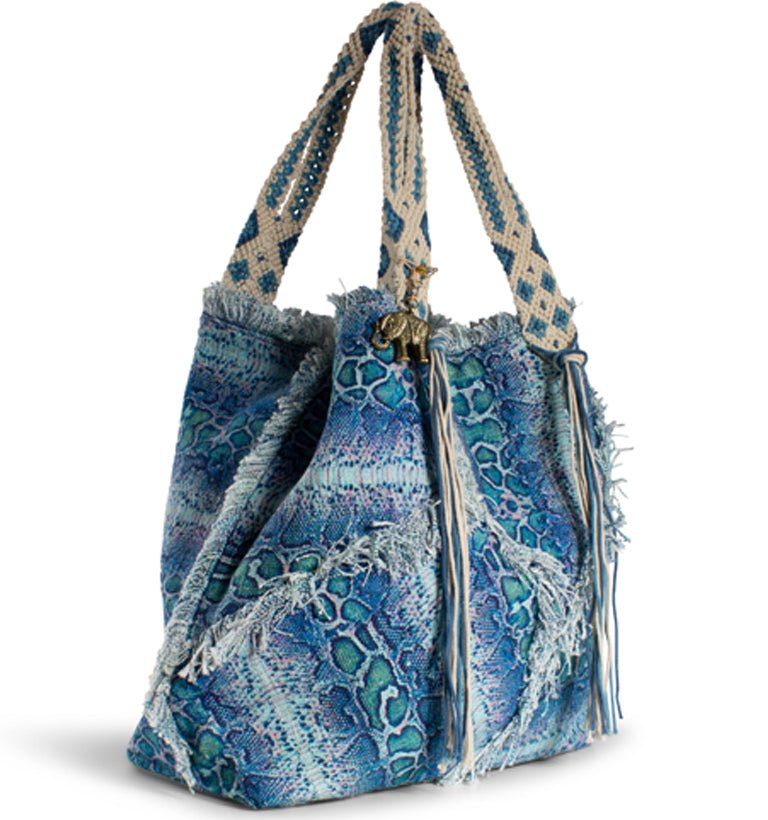 Shopper Tasche Blau - ANOKHI