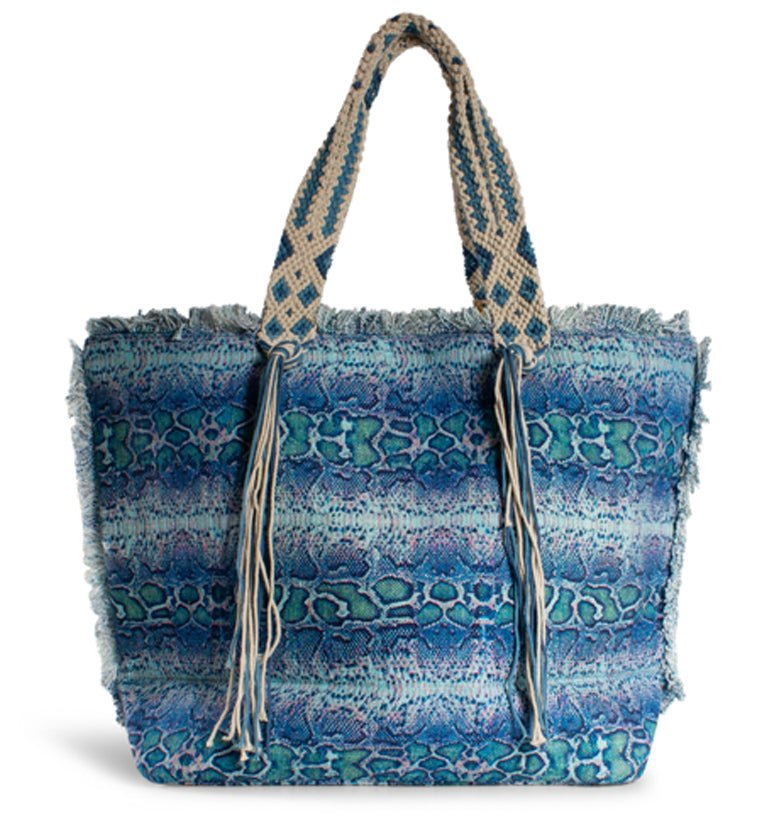 Shopper Tasche Blau - ANOKHI