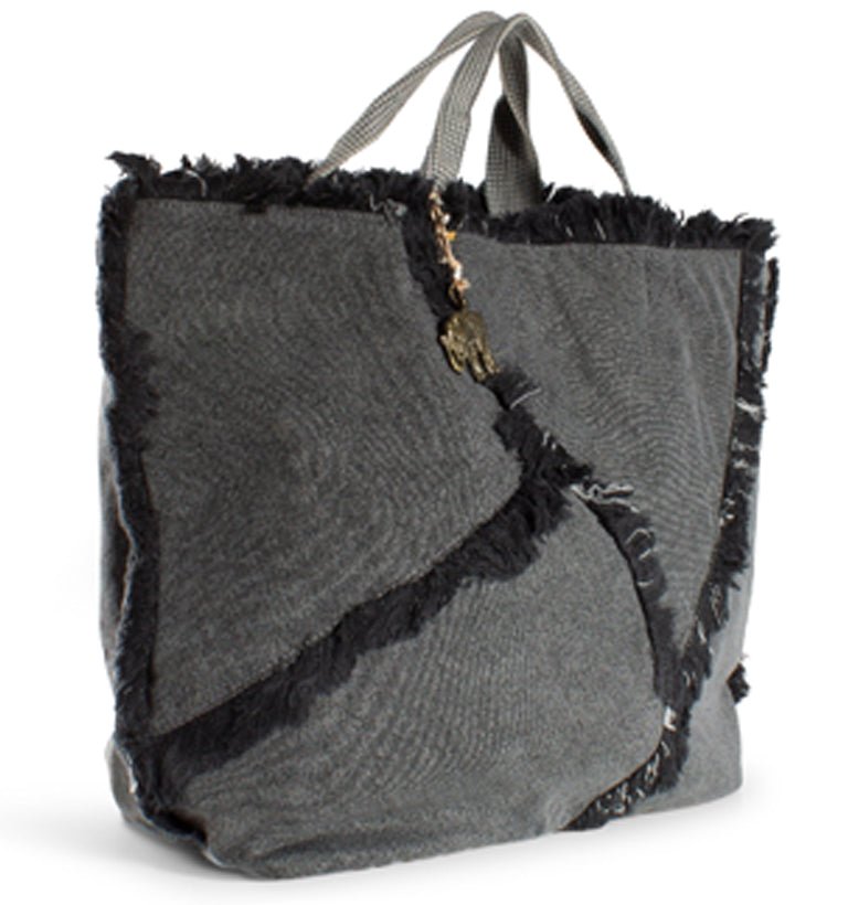 Strandtasche, Shopper xl Antrahzit - ANOKHI