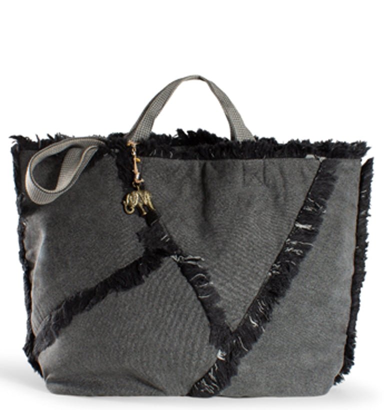 Strandtasche, Shopper xl Antrahzit - ANOKHI