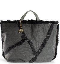Beach bag, shopper xl anthracite – 2