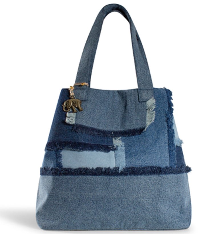 Strandtasche, Shopper xl Blau - ANOKHI