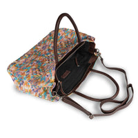 Tote Bag aus Bast Handarbeit multicolor - ANOKHI