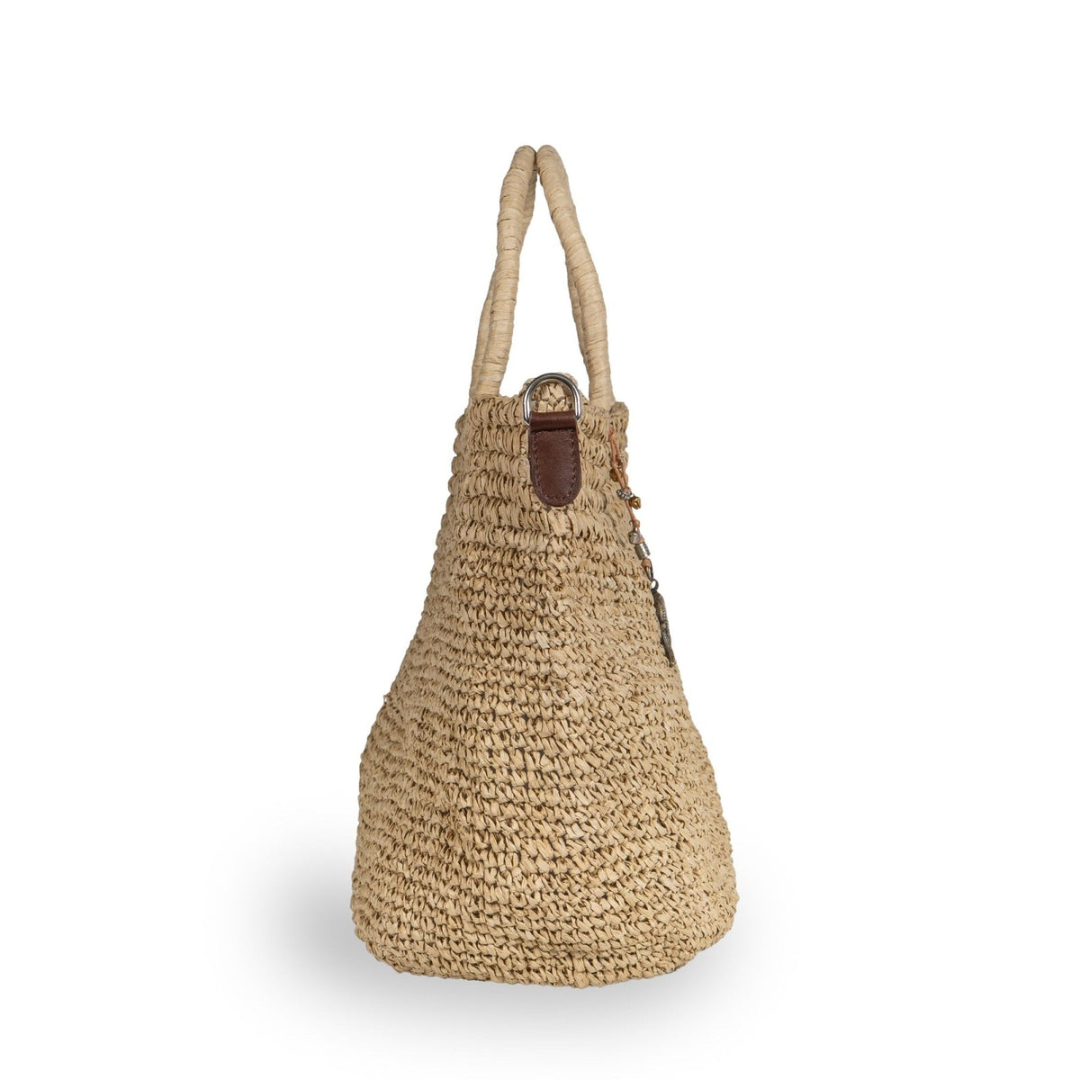 Tote Bag aus Bast Handarbeit natur - ANOKHI