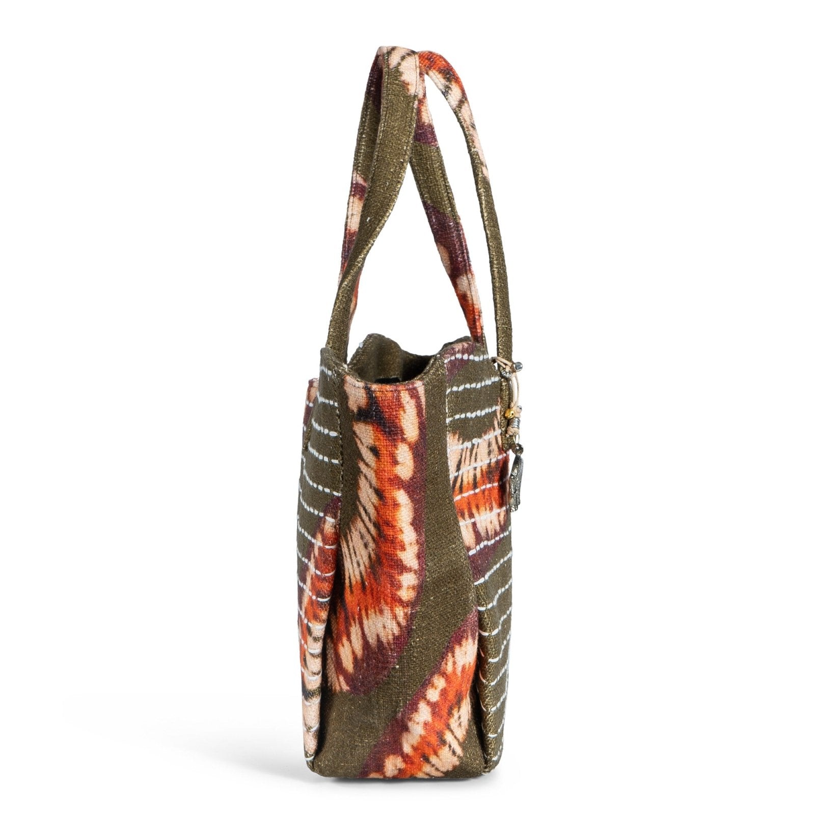 Tote Bag Batik oliv - ANOKHI