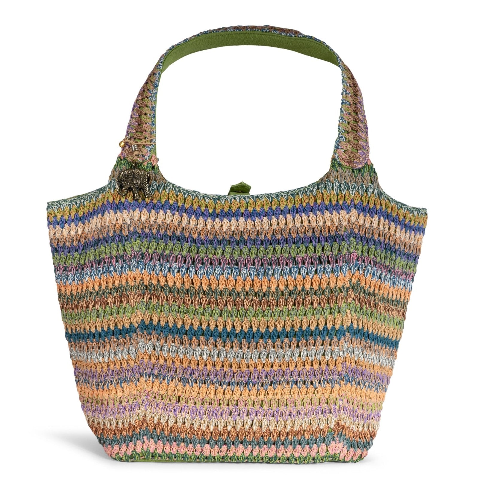 Tote Bag Crochet Handarbeit multicolor - ANOKHI