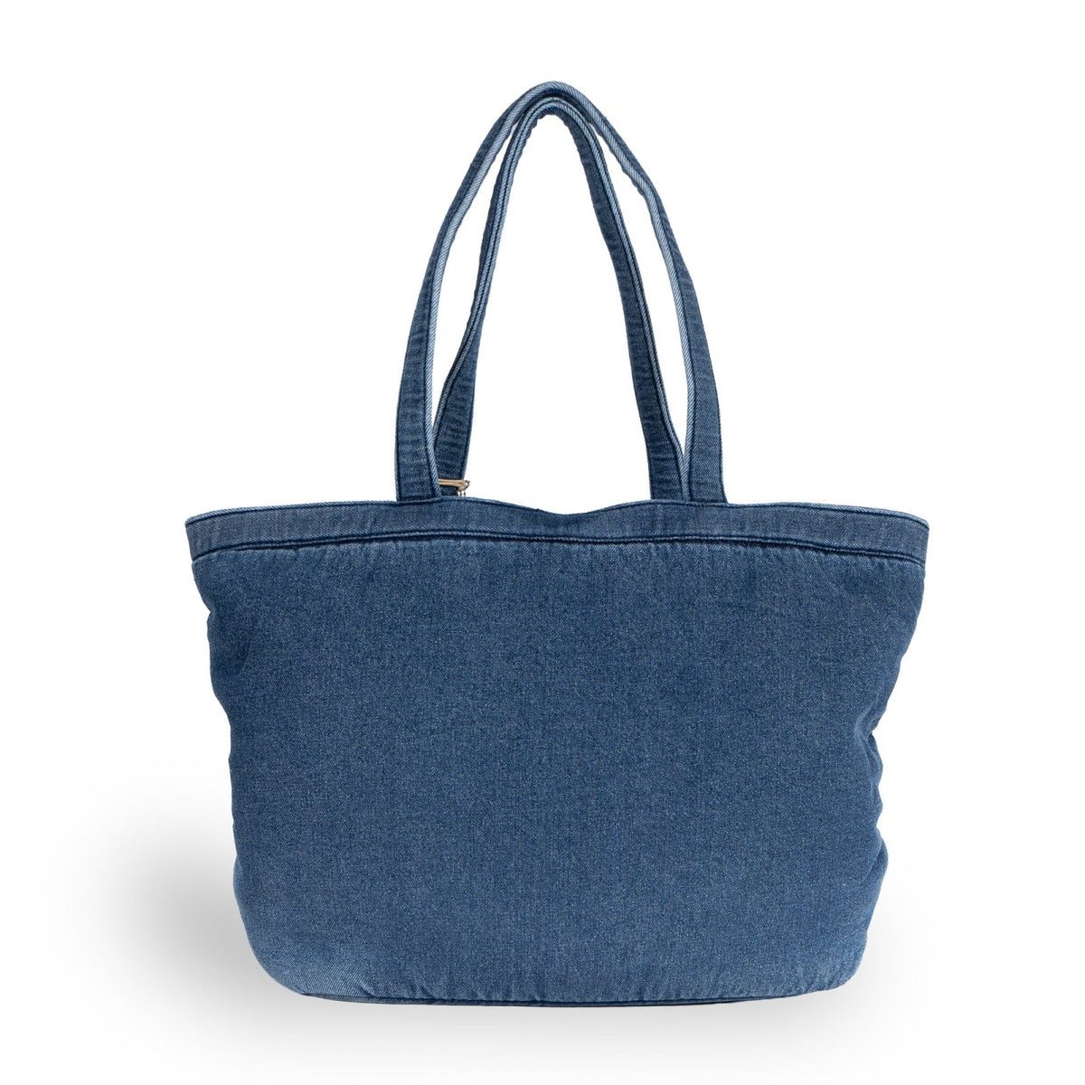 Tote Bag Denim blue Bubbledessin - ANOKHI