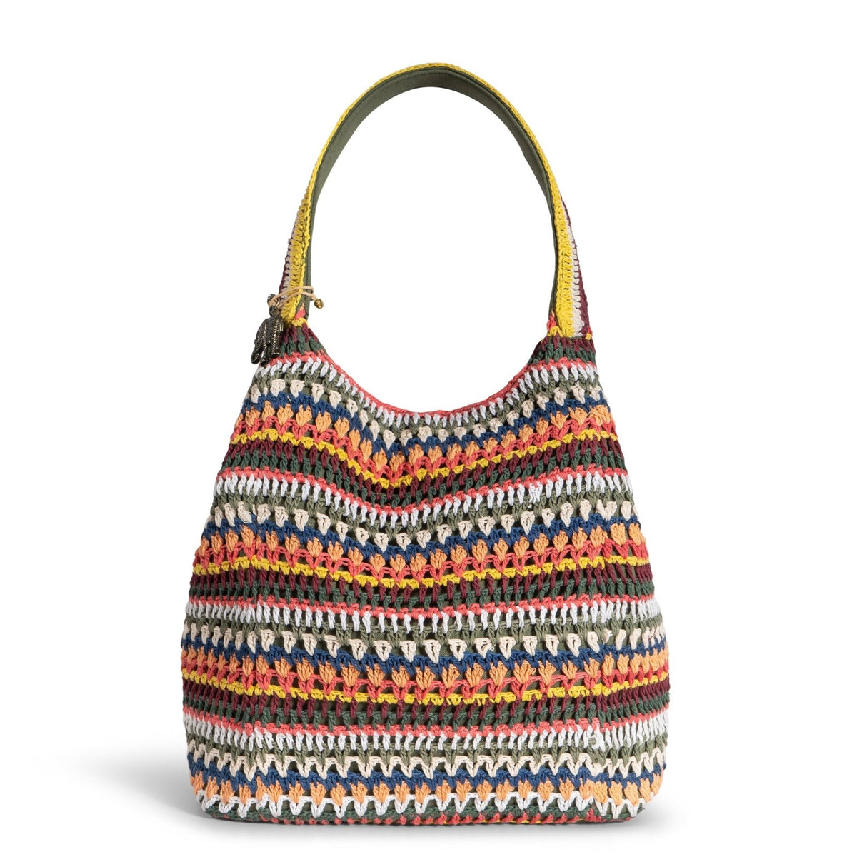 Tote Bag gehäkelt Handarbeit mutlicolor - ANOKHI