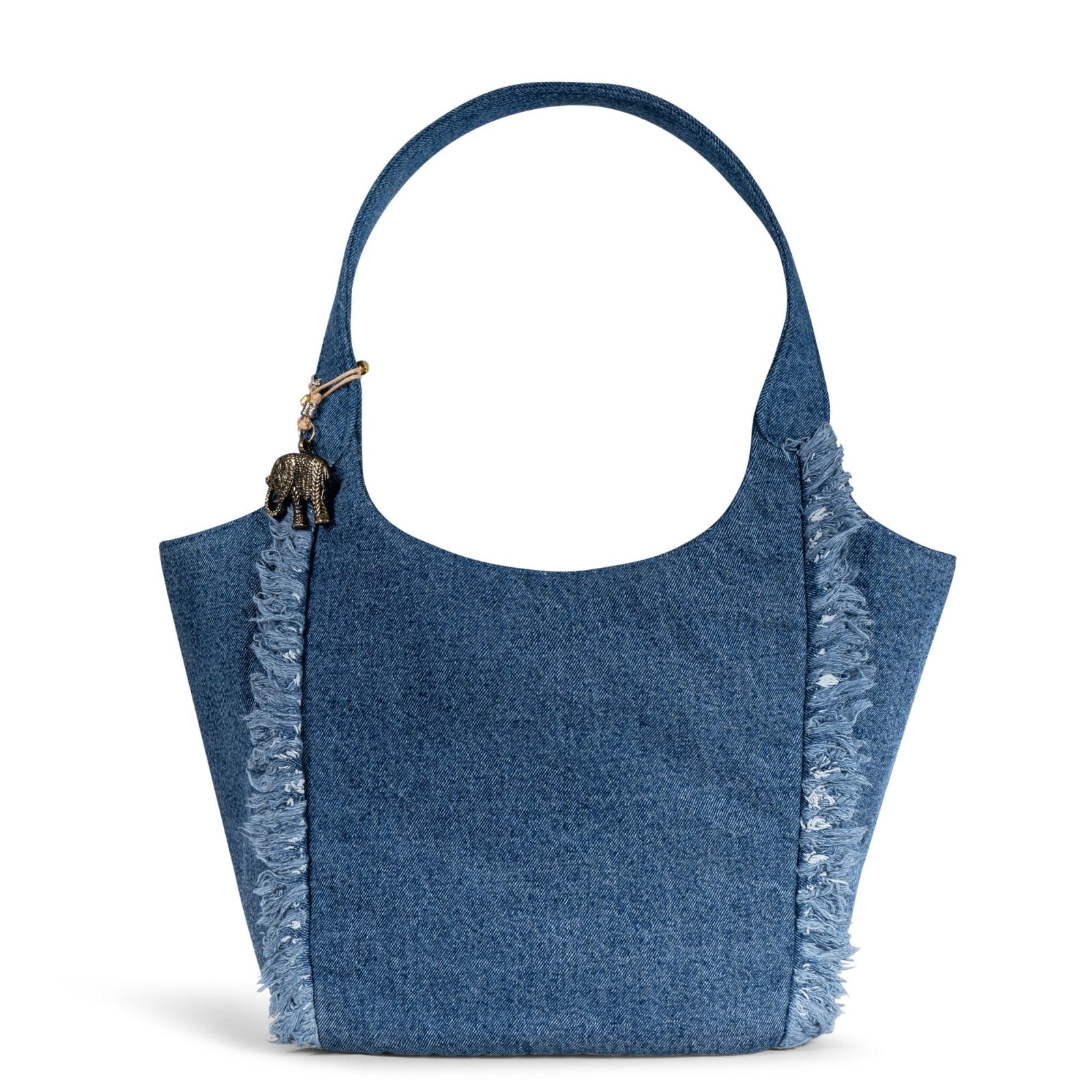 Tote Bag Groß Denim blau - ANOKHI