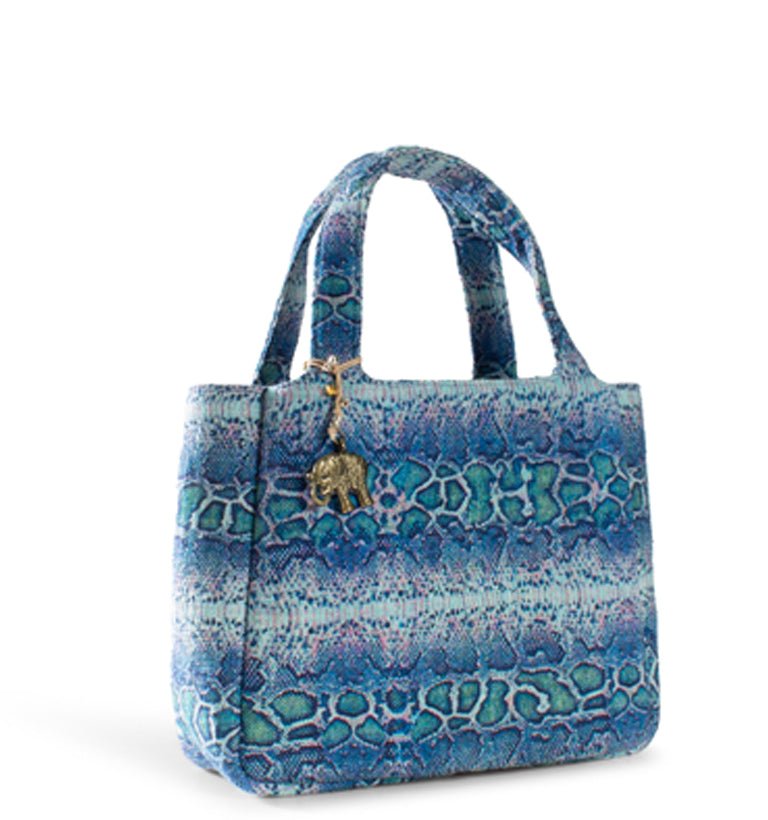 Tote Bag Handtasche Blau - ANOKHI