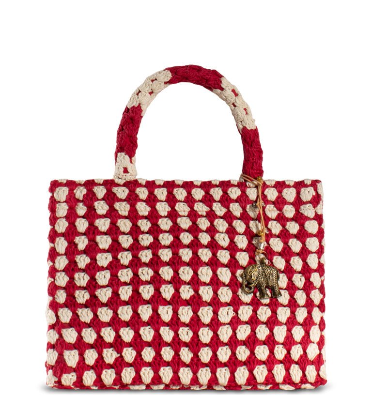Tote Bag Handtasche Rot - ANOKHI