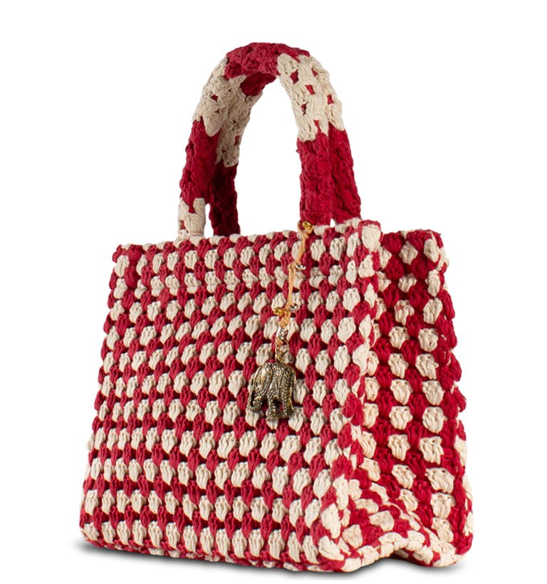 Tote Bag Handtasche Rot - ANOKHI
