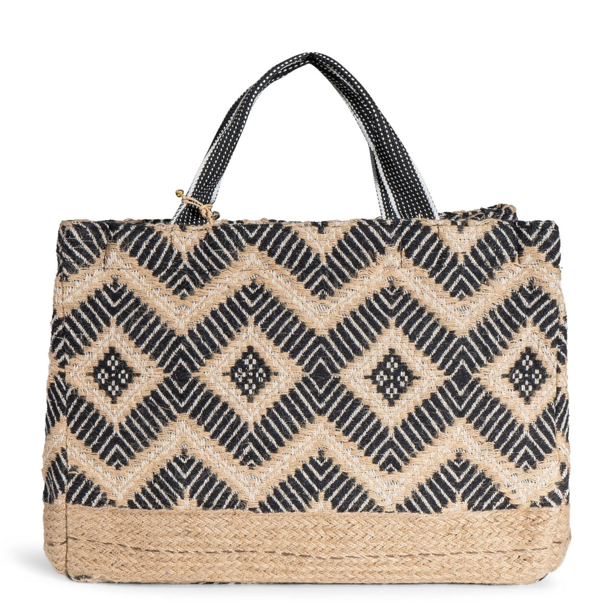 Tote Bag Large schwarz beige - ANOKHI