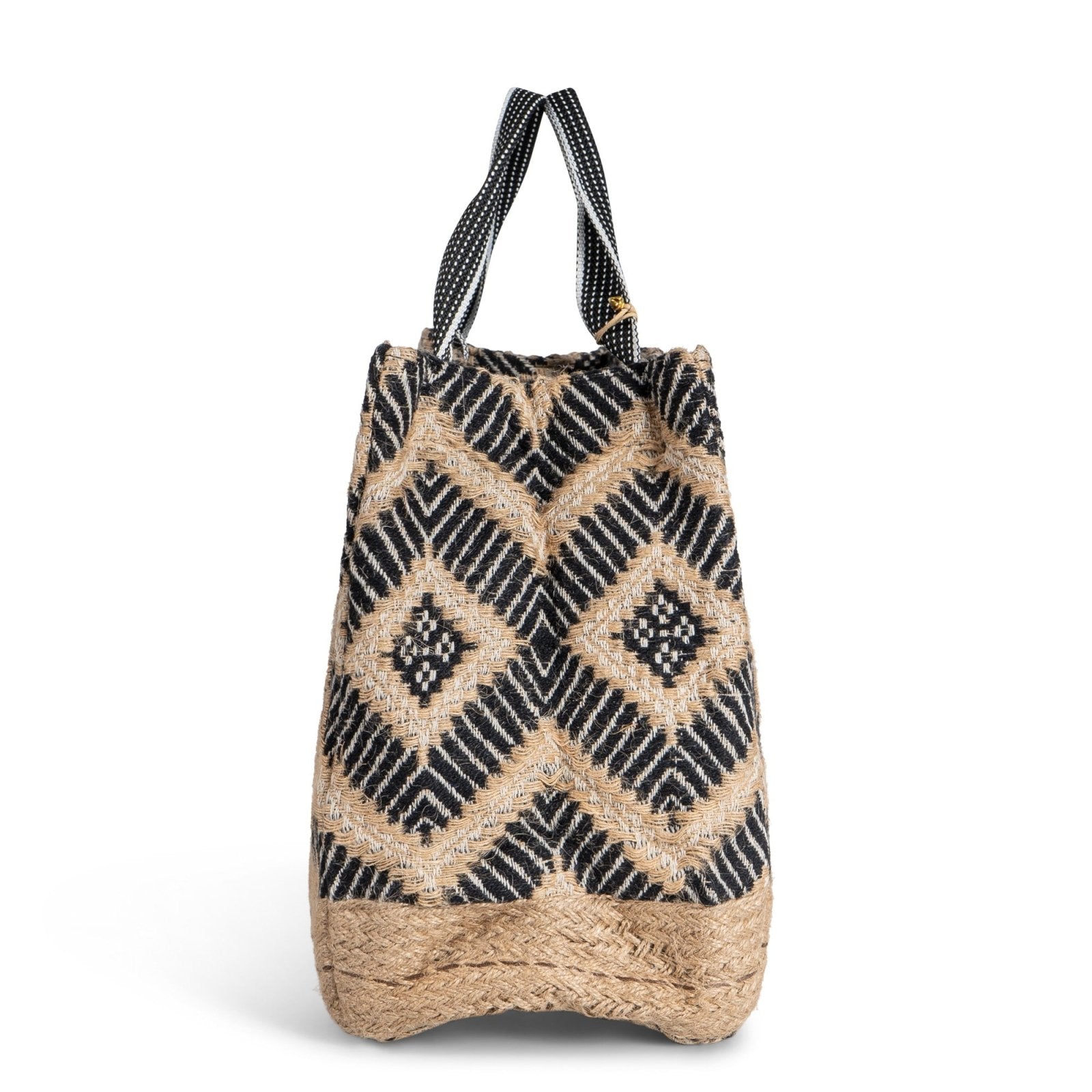 Tote Bag Large schwarz beige - ANOKHI