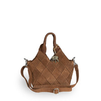 Tote Bag mini Velourleder tan - ANOKHI