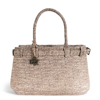 Tote Bag Tasche Bicolor beige taupe – 1