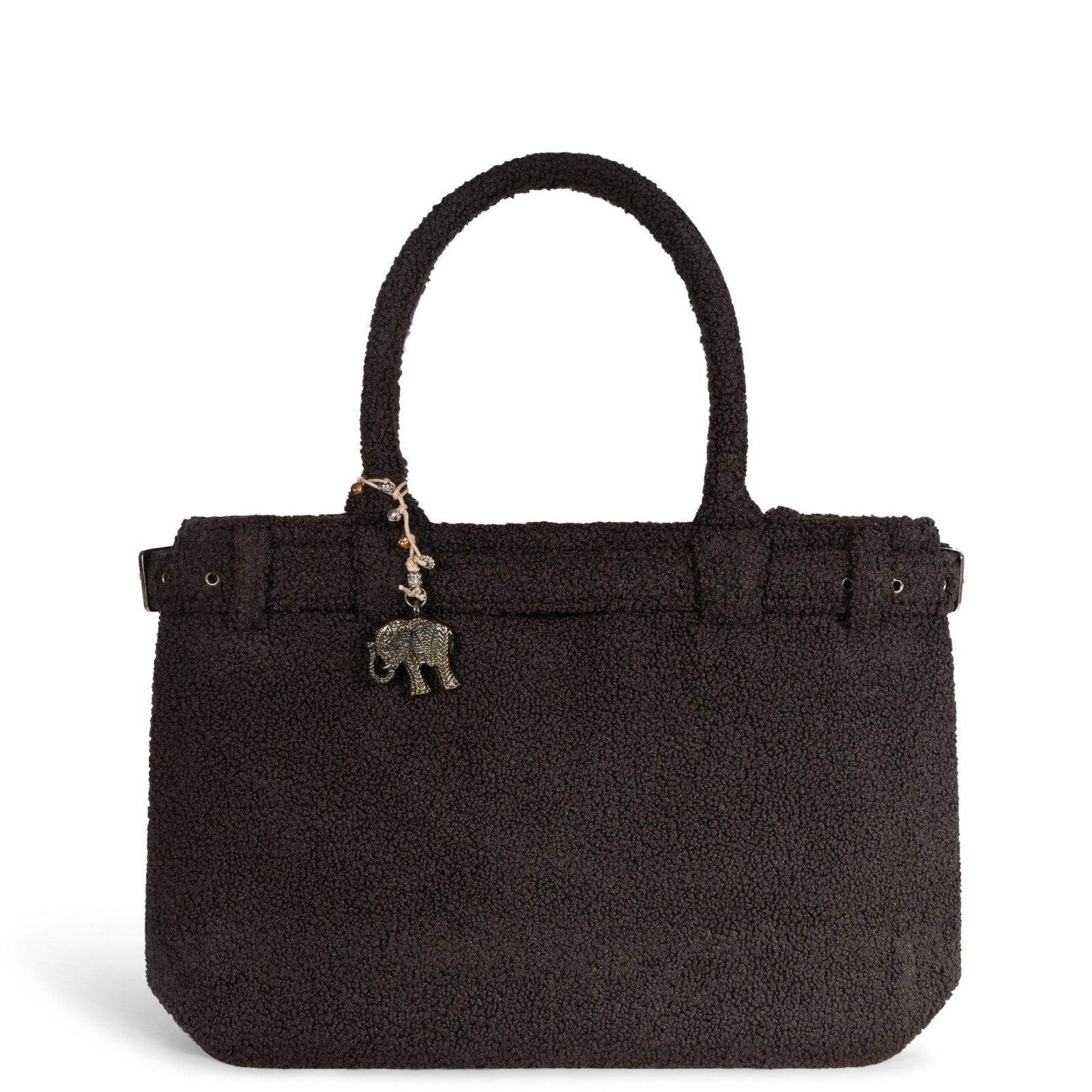 Tote Bag Tasche Bouclé braun - ANOKHI