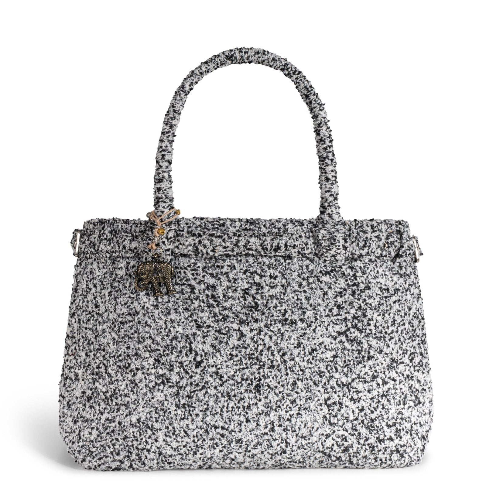 Tote Bag Tasche Bouclé Salt & Pepper - ANOKHI