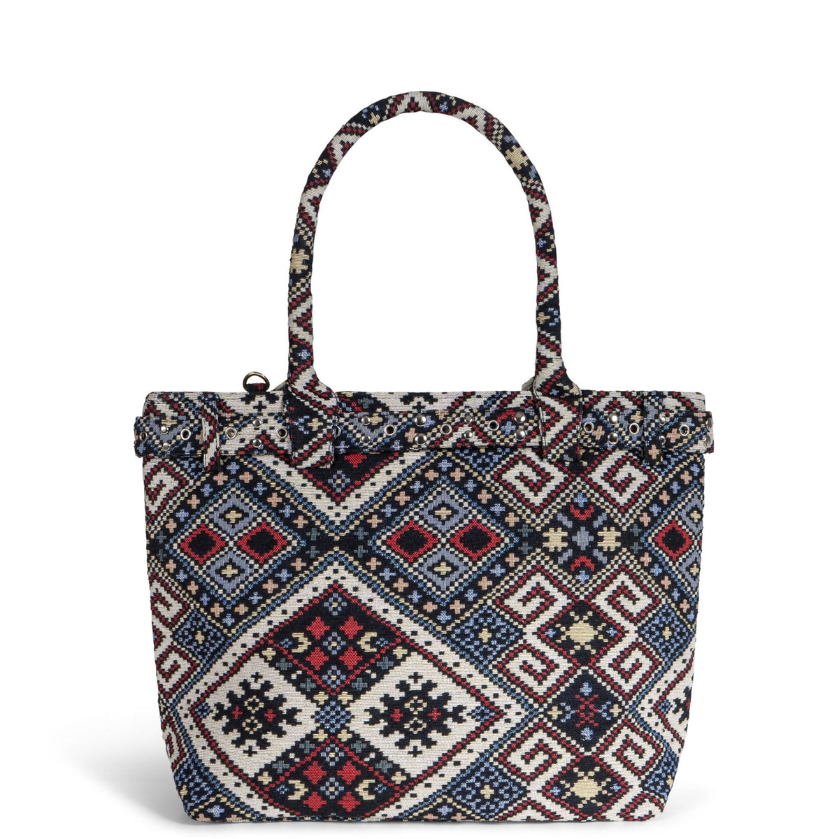 Tote Bag Tasche Nieten Ethnomuster - ANOKHI