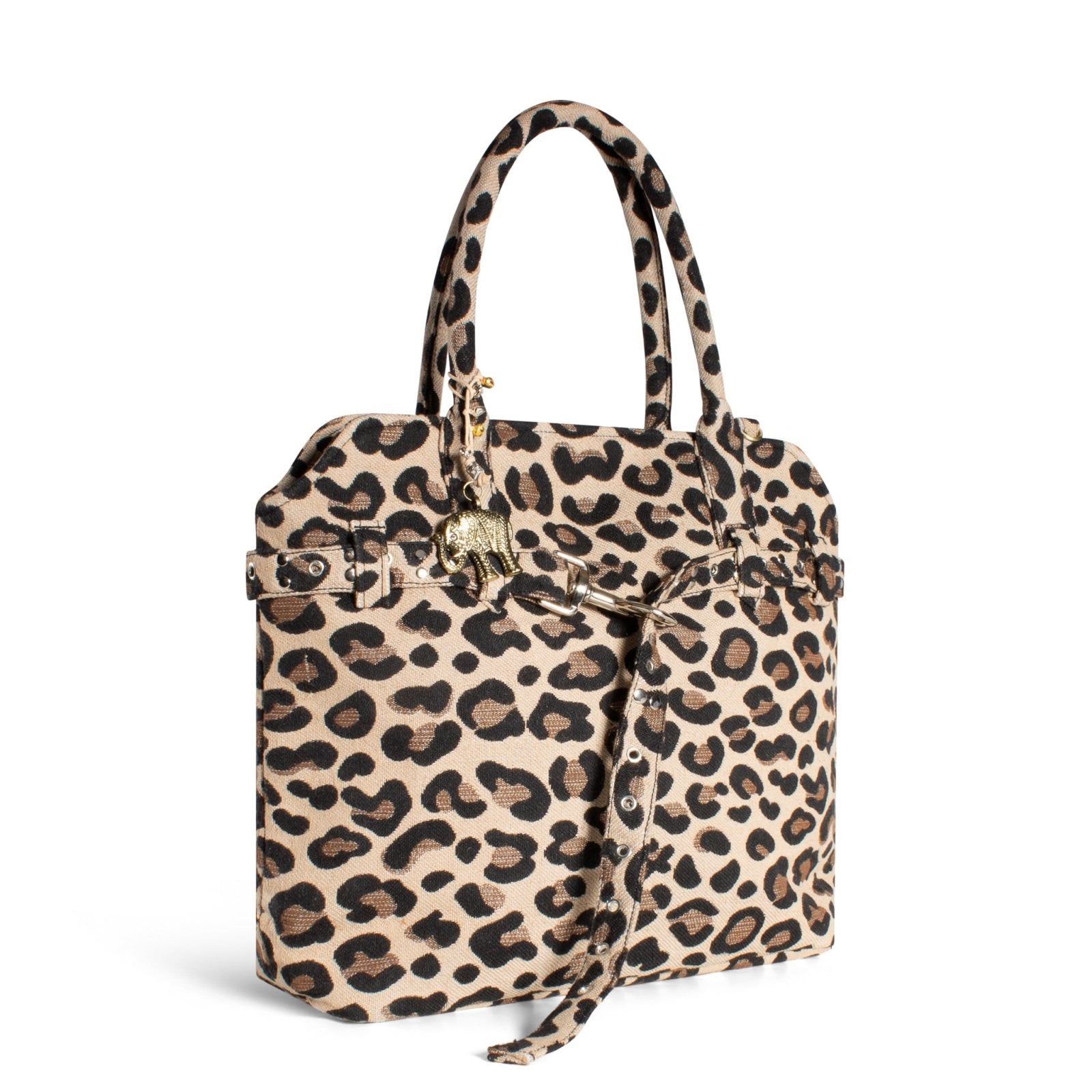 Tote Bag Tasche Nietengürtel Leomuster - ANOKHI