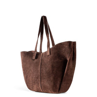 Tote Bag, Suede, Brown – 2