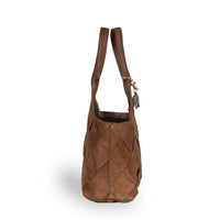 Tote Bag Velourleder tan - ANOKHI