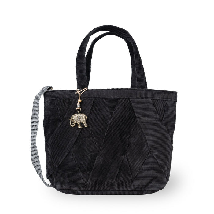 Umhängetasche Bride Medium Cord — schwarz
