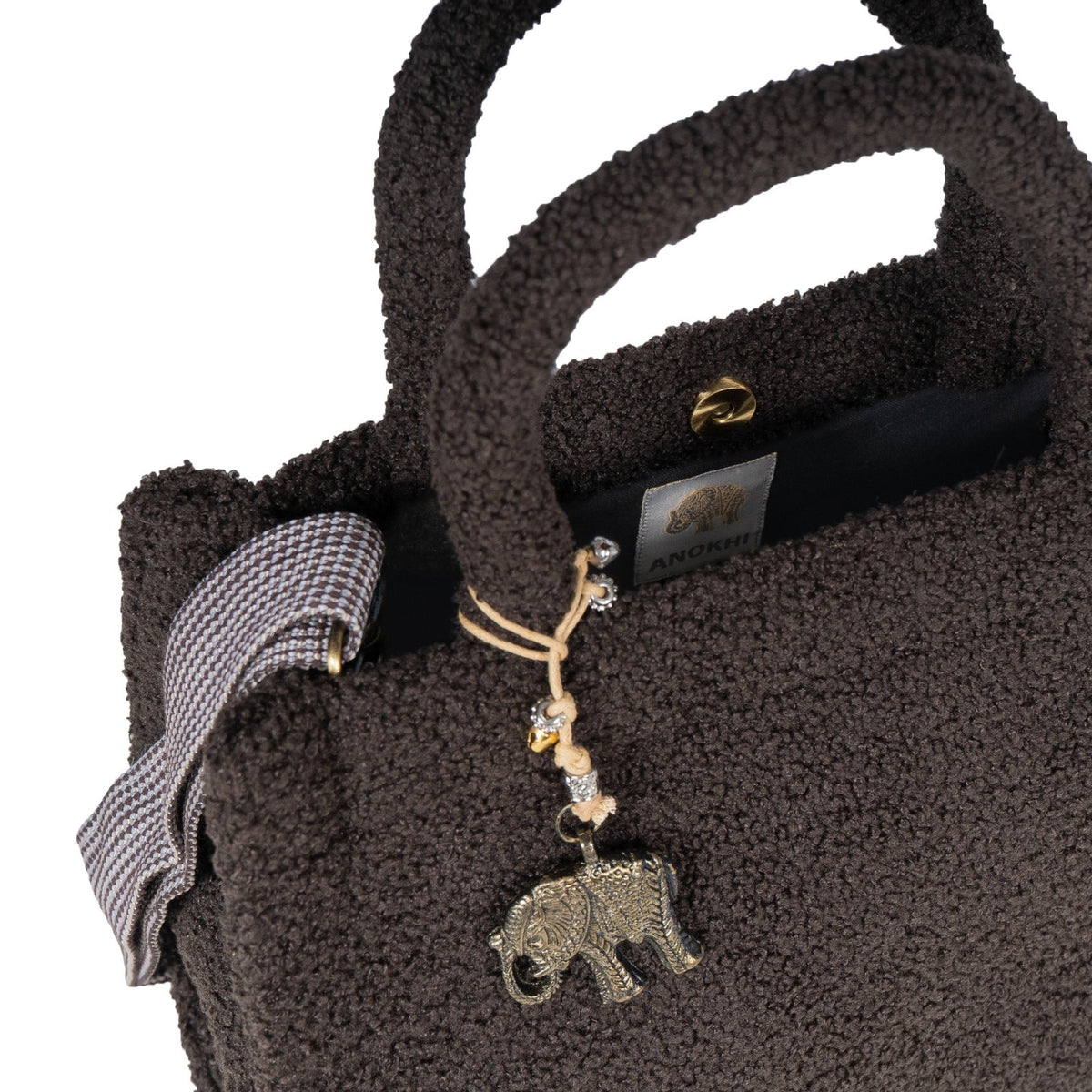 Umhängetasche Jessy Medium Bouclé - ANOKHI