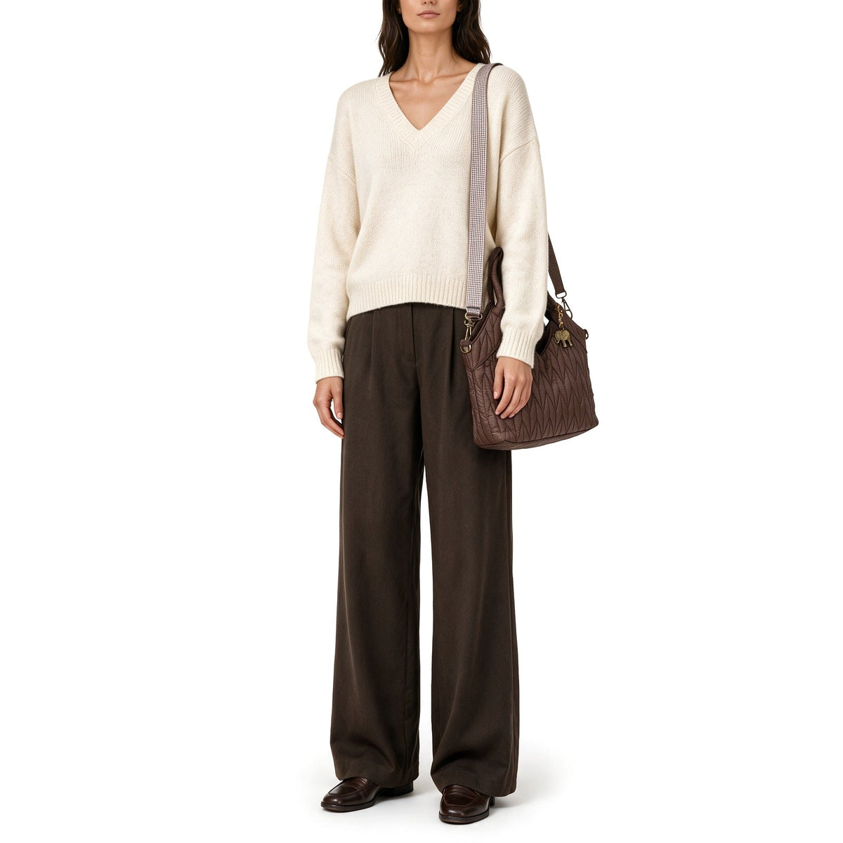 Umhängetasche Laurie Medium Nylon - ANOKHI