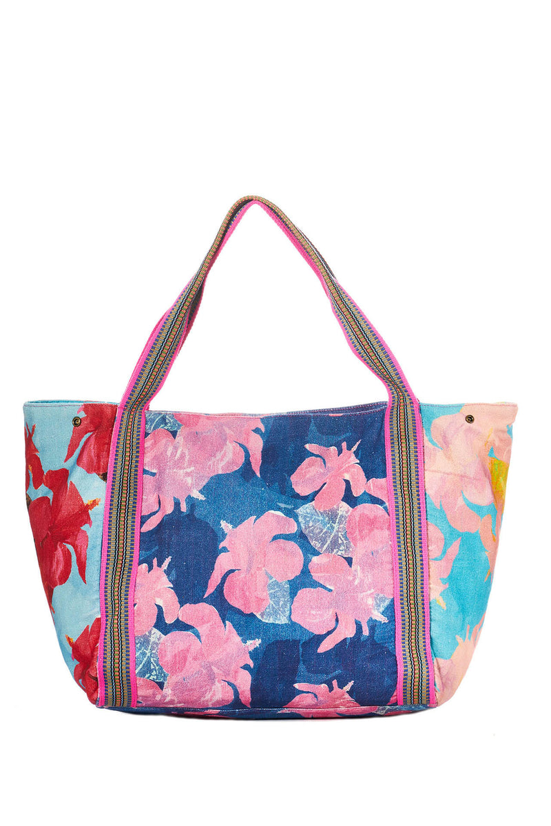 Canvastasche "Anisa" im Hawaiilook