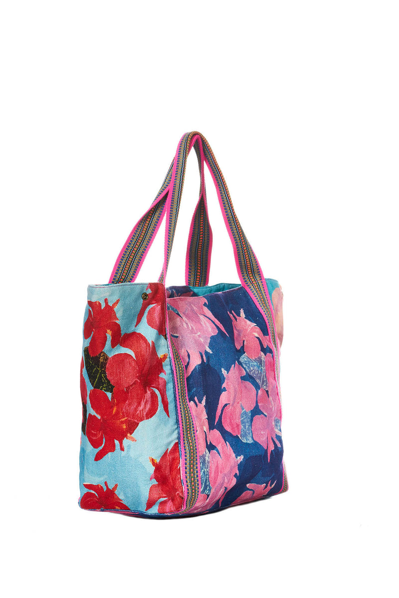 Canvastasche "Anisa" im Hawaiilook