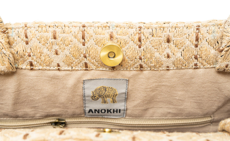 Anokhi USA - City Bag in Black Check