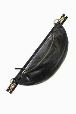 "Charlie L" in metallic black