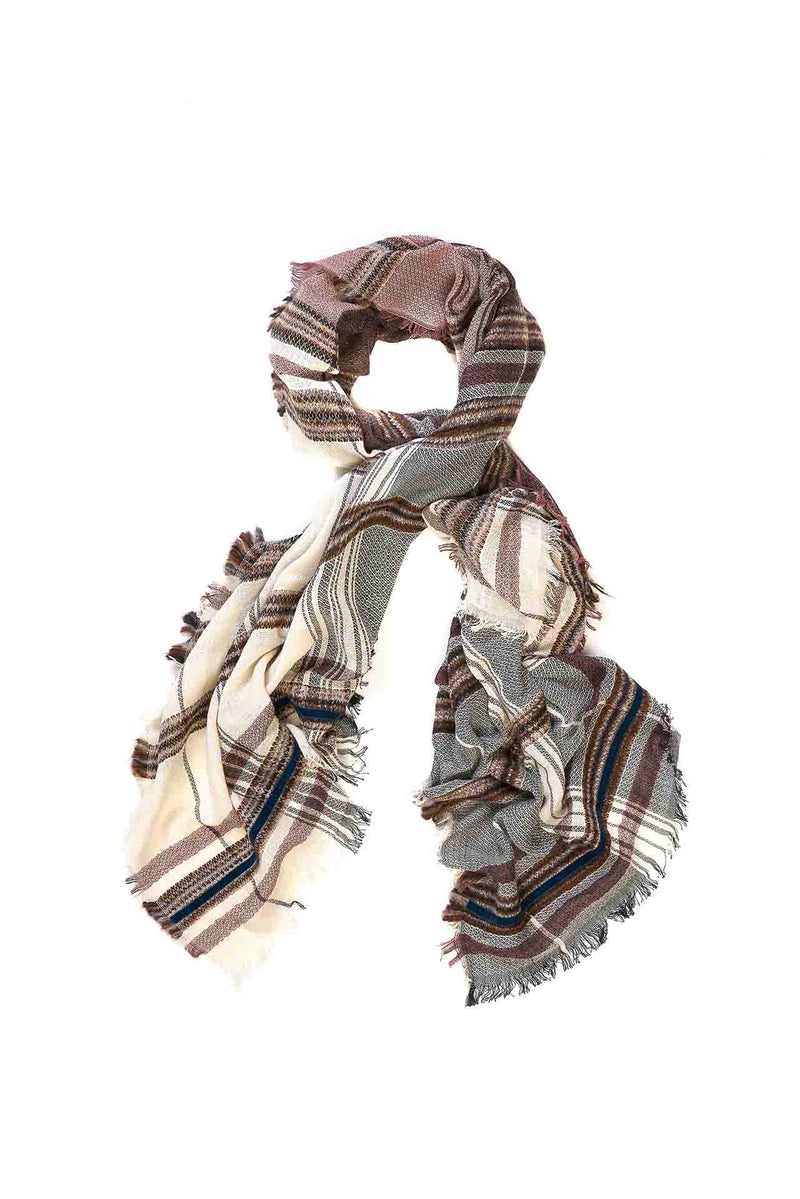 Schal"Shirley"in Toffee
