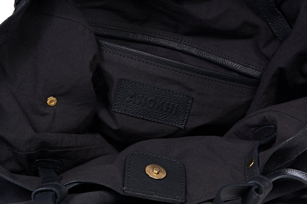 "Maren" Veloursleder Shopper