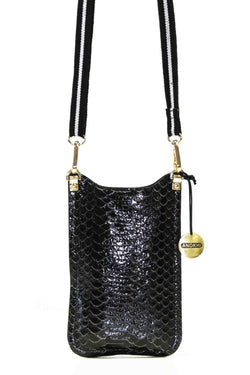 ANOKHI Mobilebag - Black Lizzard